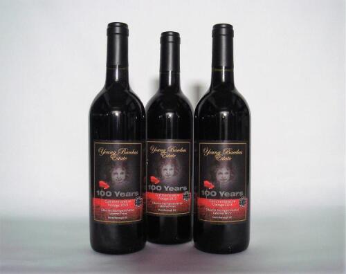 (3) 2015 Young Bacchus Estate Cabernet Sauvignon/Merlot/Franc, Martinborough