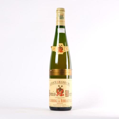 (1) 2002 Louis Sipp Kirchberg de Ribeauville Grand Cru Riesling