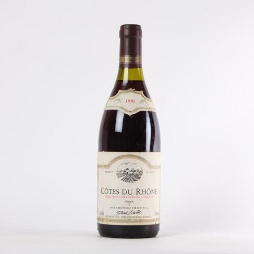 (1) 1991 Jean Deville Cotes du Rhone