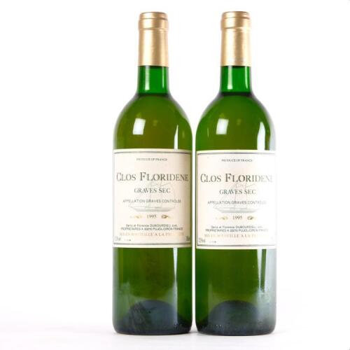(2) 1995 Denis Dubourdieu Clos Floridene Sec, Graves