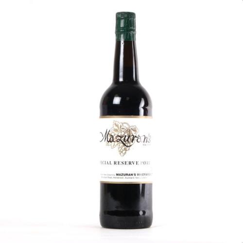 (1) Mazuran's Special Reserve, West Auckland