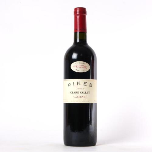 (1) 2002 Pikes Cabernet Sauvignon, Clare SA