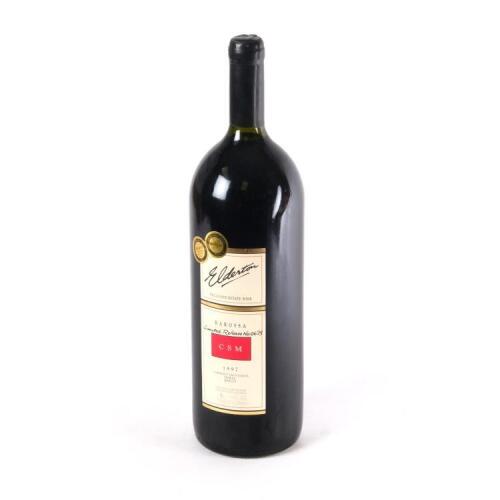 (1) 1997 Elderton CSM Cabernet Sauvignon/Shiraz/Merlot 1500ml, Barossa