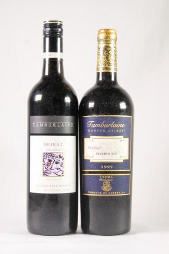 Two bottles of Tamburlaine red wines in one lot