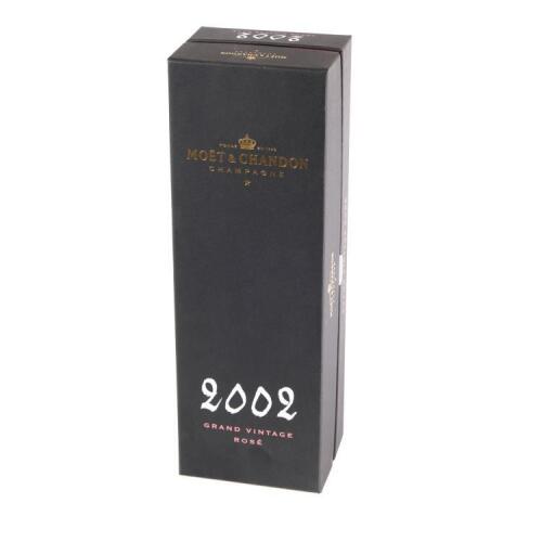 (1) 2002 Moet & Chandon Rose Grand Vintage Brut