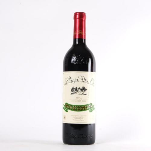 (1) 2004 La Rioja Alta S.A. Gran Reserva 904 Rioja