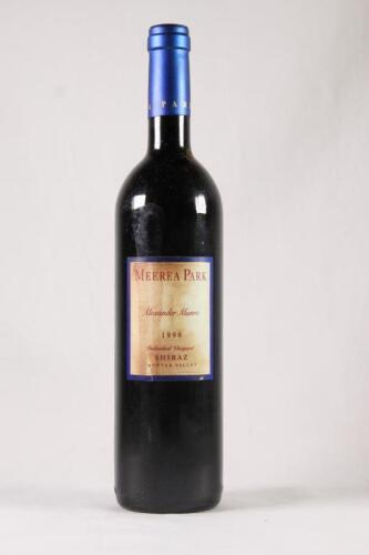 (1) 1998 Meerea Park Alexander Munro Shiraz, Hunter Valley NSW