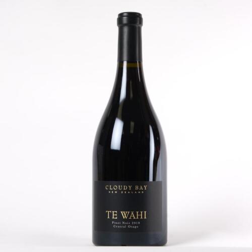 (1) 2018 Cloudy Bay Te Wahi Pinot Noir, Central Otago&nbsp;&nbsp;&nbsp;&nbsp;&nbsp;&nbsp;&nbsp;&nbsp;&nbsp;&nbsp;&nbsp;