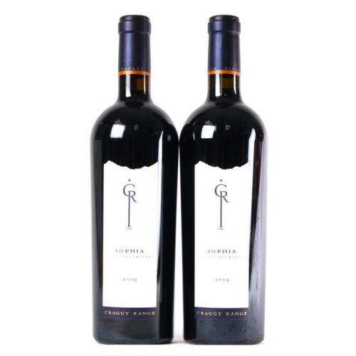 (2) 2009 Craggy Range Sophia, Gimblett Gravels