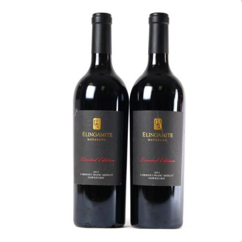 (2) 2013 Matakana Estate Elingamite Limited Edition Cabernet Franc/Merlot, Hawkes Bay