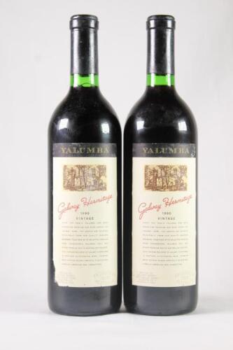 (2) 1990 Yalumba Galway Hermitage, South Australia