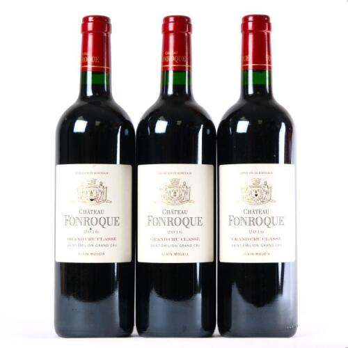 (3) 2016 Chateau Fonroque, St Emilion
