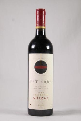 (1) 2004 Tatiarra Trademark Shiraz, Heathcote VIC McLaren Vale SA