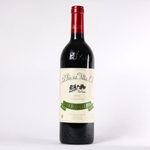 (1) 2004 La Rioja Alta S.A. Gran Reserva 904 Rioja