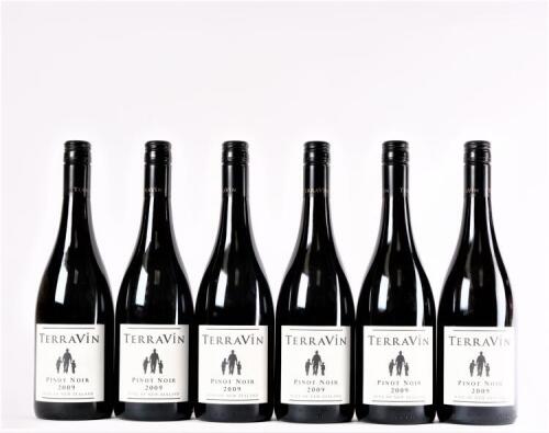 (6) 2009 TerraVin Pinot Noir, Marlborough