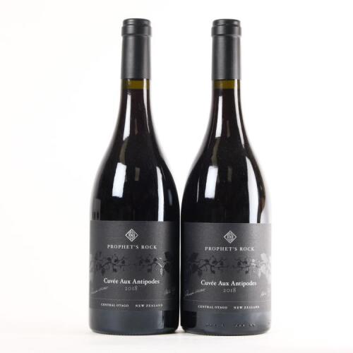 (2) 2018 Prophets Rock Cuvee Aux Antipodes Pinot Noir, Bendigo
