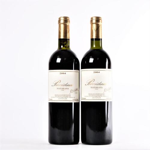 (2) 2004 Providence Syrah, Matakana