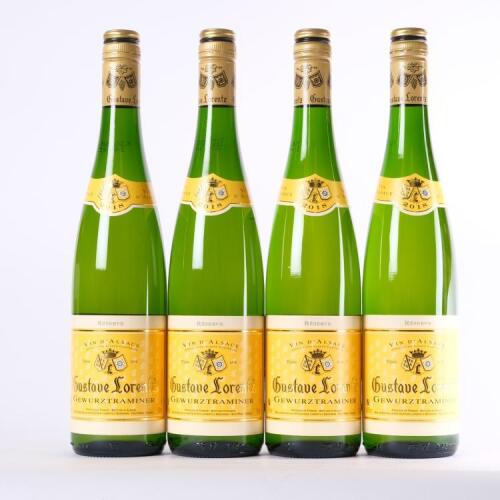 (4) 2018 Gustave Lorentz Gewurztraminer Reserve