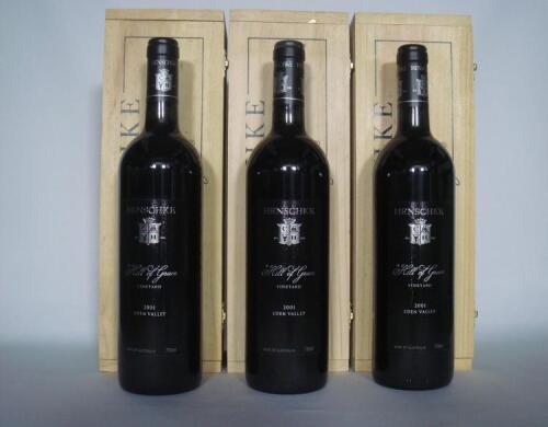 (3) 2001 Henschke Hill of Grace Shiraz, Eden Valley SA