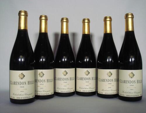 (6) 2001 Clarendon Hills Hickinbotham Syrah, McLaren Vale SA