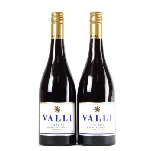 (2) 2019 Valli Pinot Noir, Waitaki