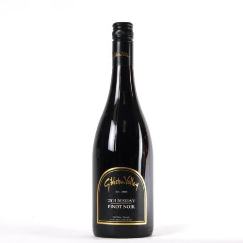 (1) 2015 Gibbston Valley Reserve Pinor Noir, Gibbston