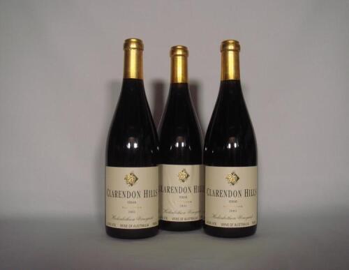 (3) 2001 Clarendon Hills Hickinbotham Syrah, McLaren Vale SA