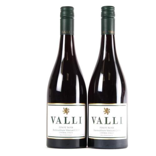 (2) 2019 Valli Pinot Noir, Bannockburn