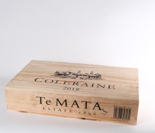 (6) 2018 Te Mata Estate Coleraine, Hawkes Bay