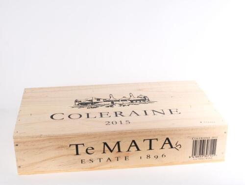 (6) 2015 Te Mata Estate Coleraine, Hawkes Bay