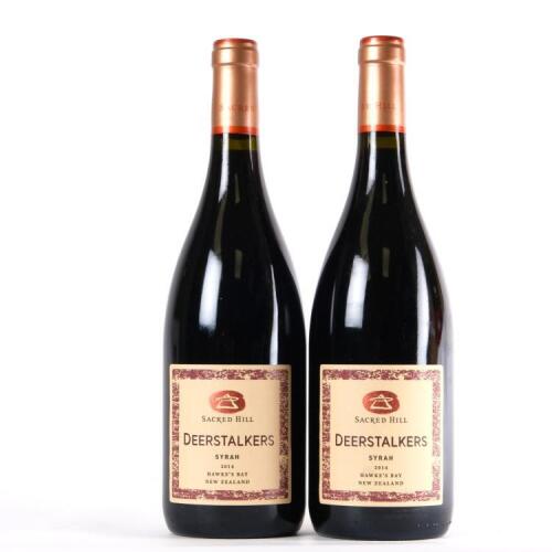 (2) 2014 Sacred Hill Deerstalkers Syrah, Hawkes Bay
