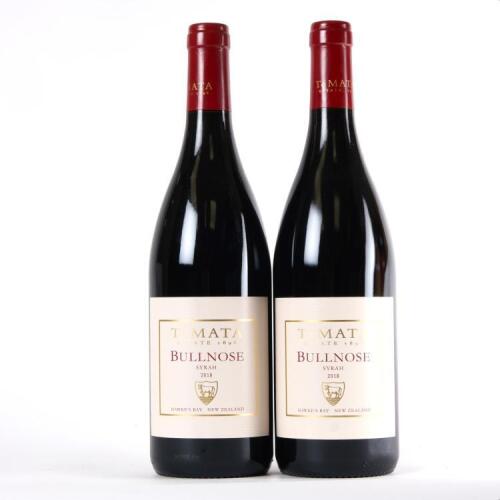 (2) 2018 Te Mata Estate Bullnose Syrah, Hawkes Bay