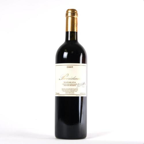 (1) 2005 Providence Private Reserve Merlot/Cabernet Franc/Malbec, Matakana
