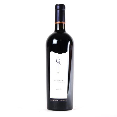 (1) 2008 Craggy Range Sophia Merlot, Gimblett Gravels