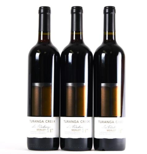(3) 2017 Turanga Creek Les Vendanges Merlot, Hawkes Bay