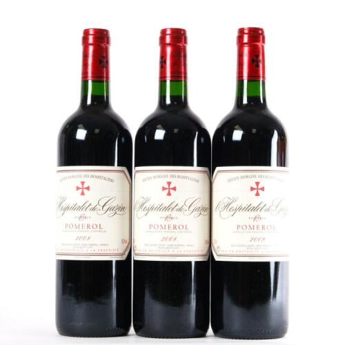 (3) 2008 L'Hospitalet de Gazin, Pomerol