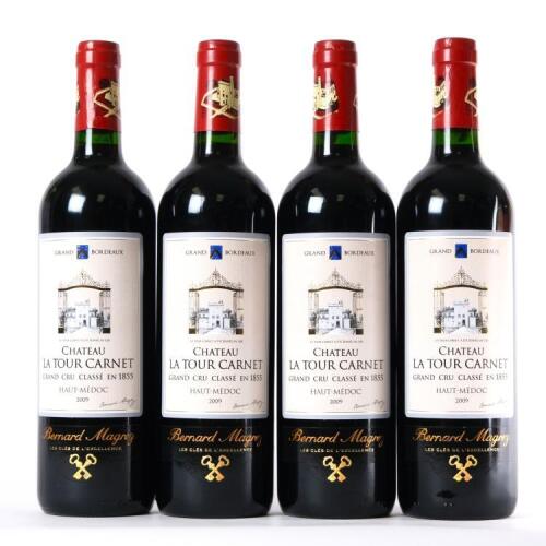 (4) 2009 Chateau La Tour Carnet 4eme Cru Classe, Haut-Medoc