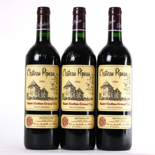 (3) 2006 Chateau Pipeau, St Emilion