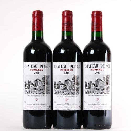 (3) 2010 Chateau Plince, Pomerol