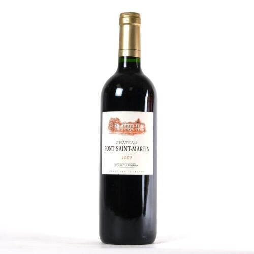 (1) 2009 Chateau Pont Saint-Martin, Pessac Leognan