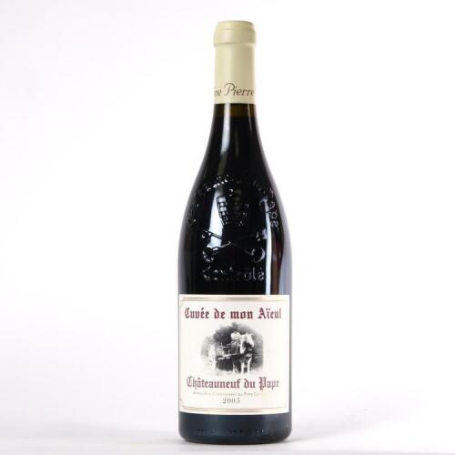 (1) 2005 Domaine Pierre Usseglio & Fils Cuvee de Mon A&iuml;eul Chateauneuf du Pape