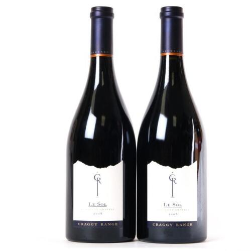 (2) 2008 Craggy Range Le Sol, Gimblett Gravels