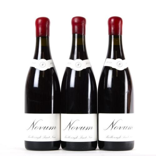 (3) 2018 Novum Pinot Noir, Marlborough