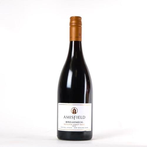 (1) 2016 Amisfield Breakneck Reserve Pinot Noir, Central Otago