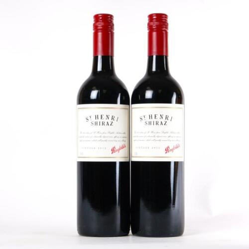(2) 2012 Penfolds St. Henri Shiraz, South Australia