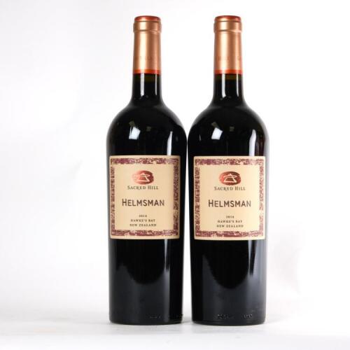 (2) 2014 Sacred Hill Helmsman, Gimblett Gravels