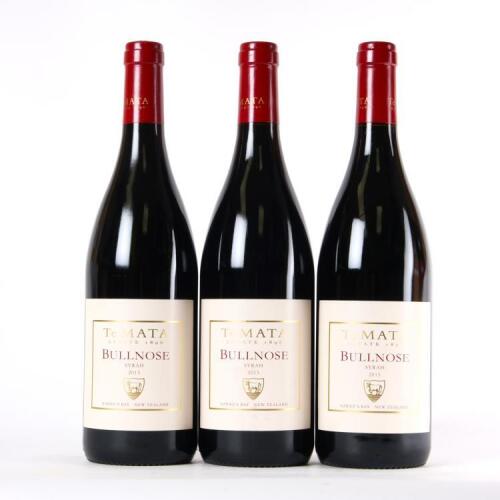 (3) 2015 Te Mata Estate Bullnose, Hawkes Bay