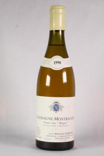 (1) 1990 Ramonet Chassagne Montrachet Morgeot 1er Cru, Cote de Beaune