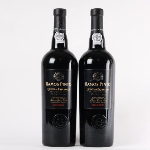 (2) 2005 Ramos Pinto Quinta de Ervamoira Vintage, Oporto&nbsp;