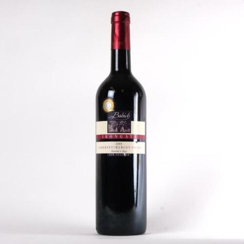 (1) 2005 Babich Irongate Cabernet Sauvignon/Merlot/Franc, Hawkes Bay